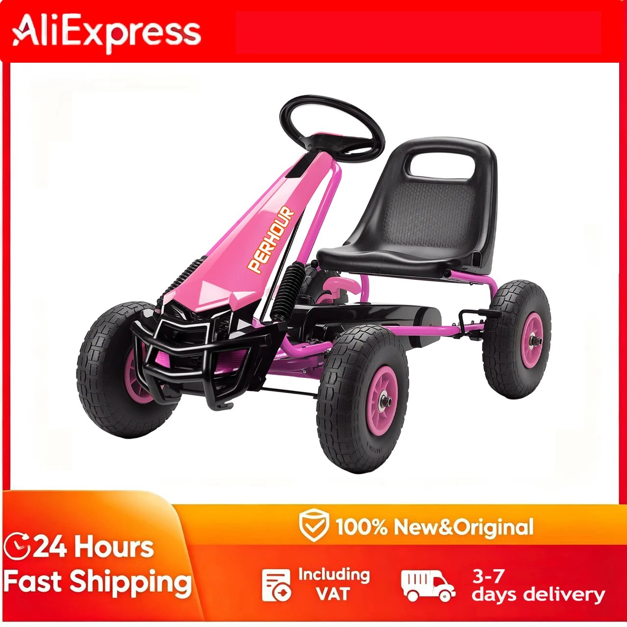 Pedaalkart 3–8 a, EVA rattad, kuni 30 kg