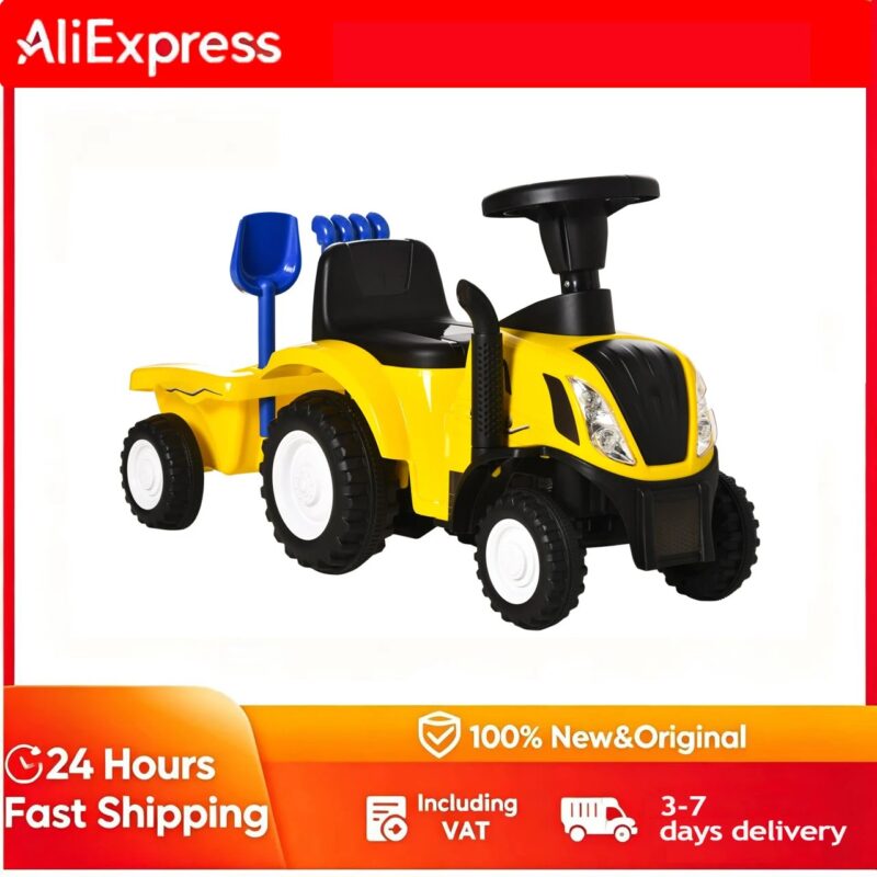 Tõuketraktor haagisega, 1–3 a, kuni 25 kg