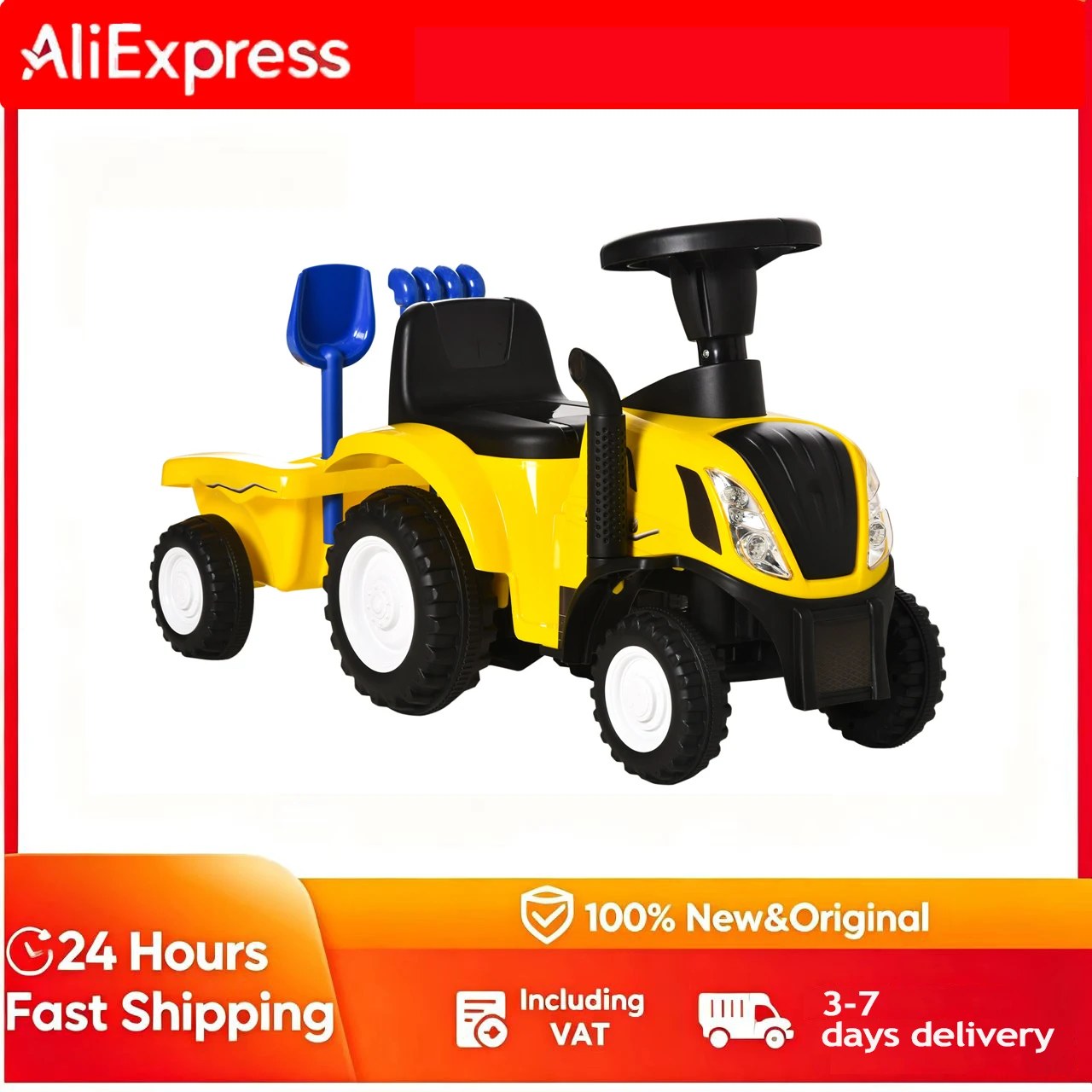 Tõuketraktor haagisega, 1–3 a, kuni 25 kg
