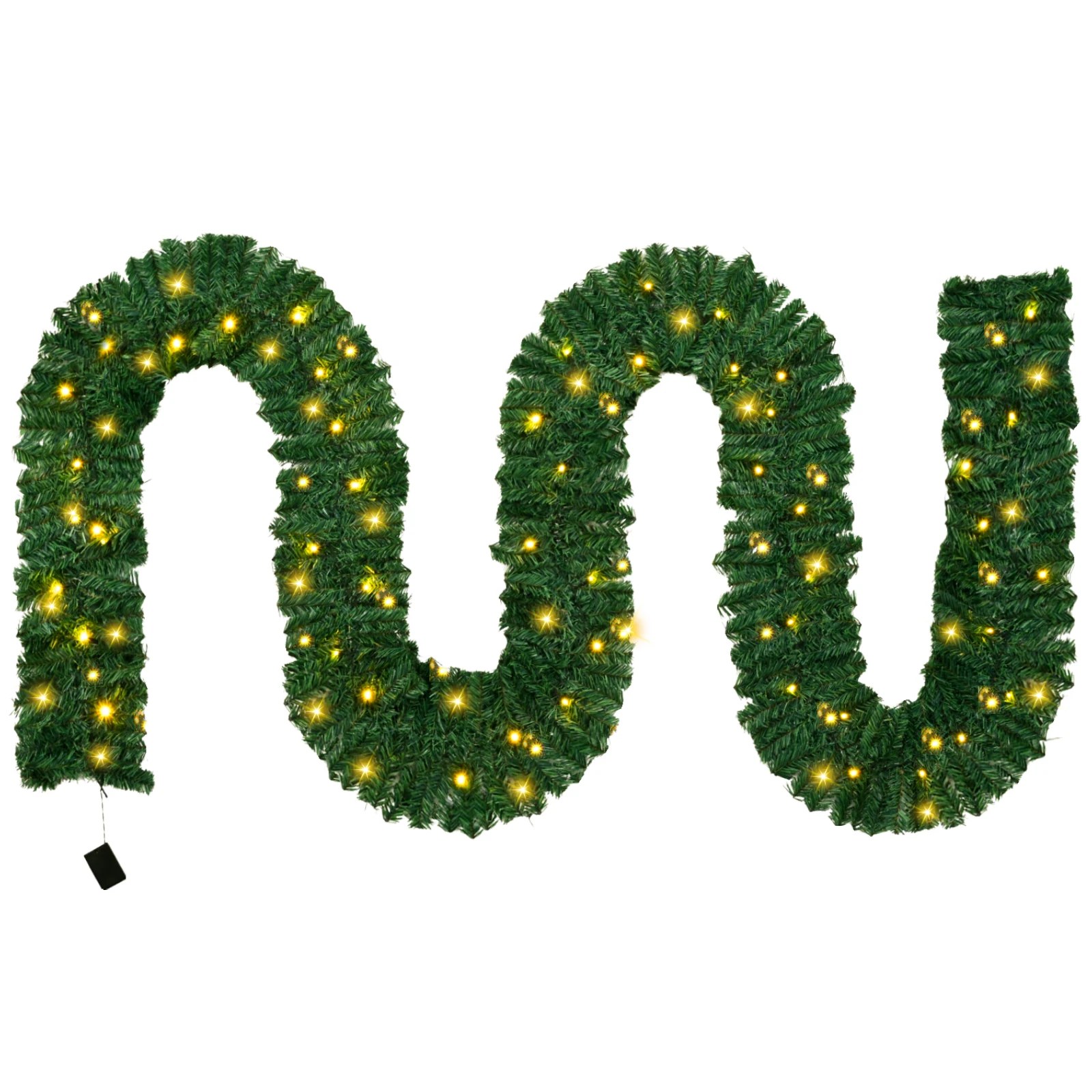Jõuluvanik 10 m, 100 LED, kunstkuusk