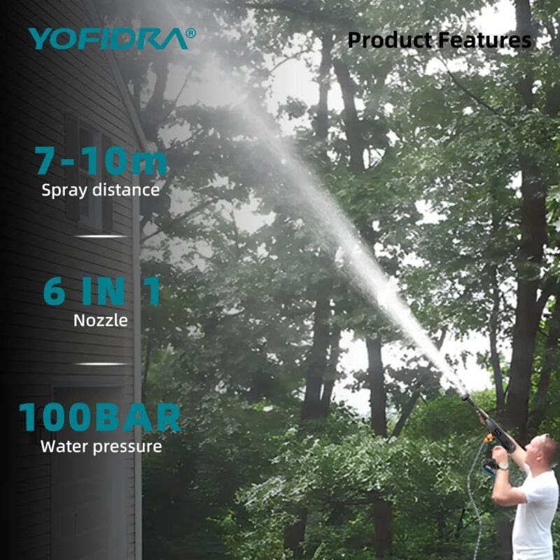 YOFIDRA 6-in-1 akuga survepesur 18V