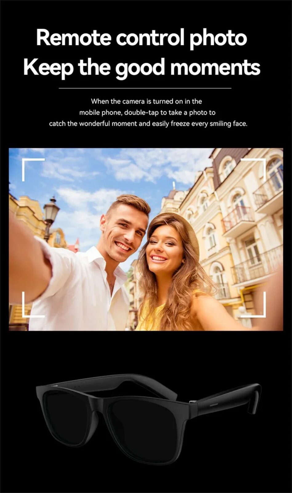 Nutiprillid Bluetooth-kõne ja muusikaga — pilt 2