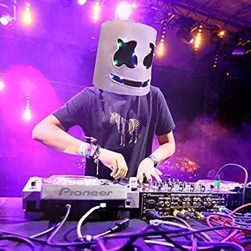 LED täismask, lateks