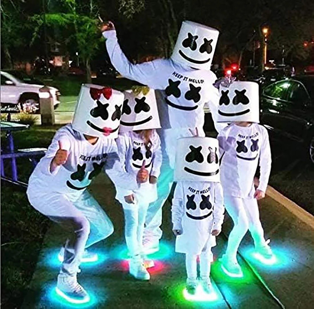 LED täismask, lateks