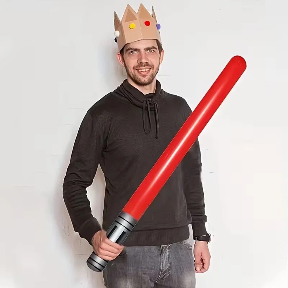 Täispuhutavad PVC-mõõgad, 12 tk, 90 cm