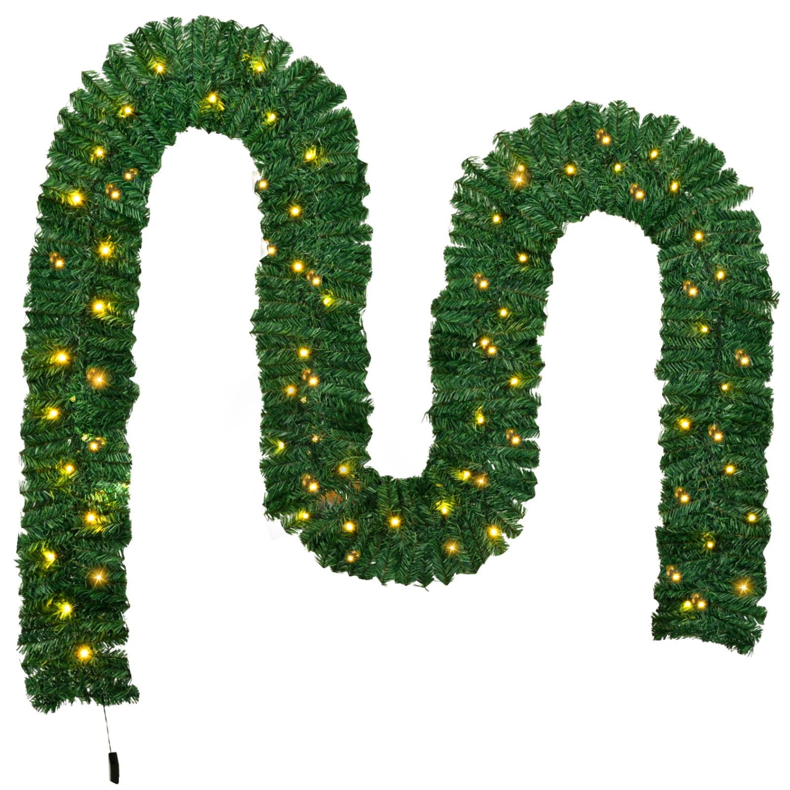 Jõuluvanik 10 m, 100 LED, kunstkuusk