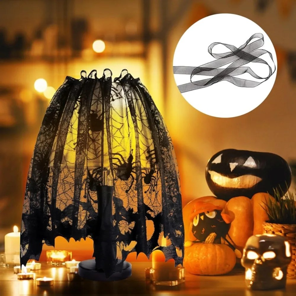 Halloweeni pits-lauakomplekt ja 32 nahkhiirt