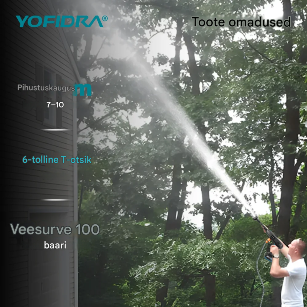 YOFIDRA 6-in-1 akuga survepesur