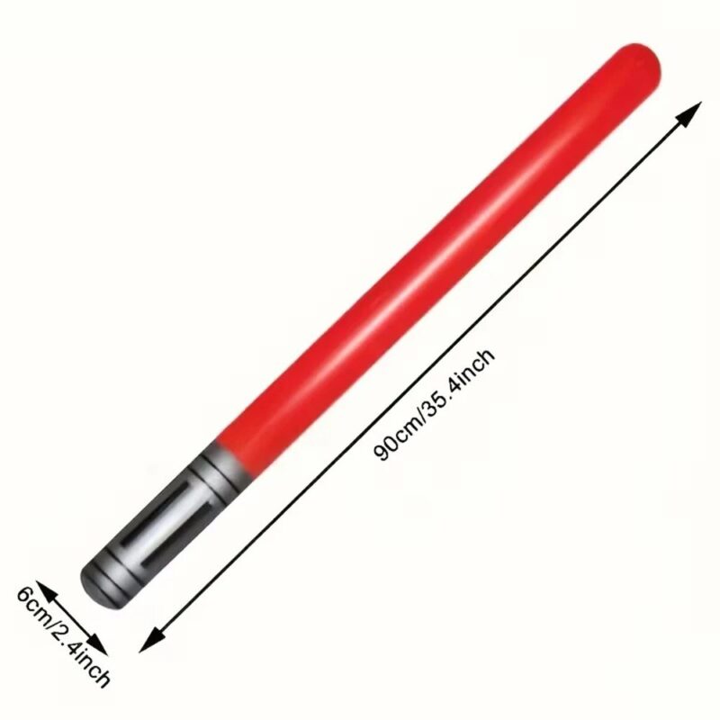 Täispuhutavad PVC-mõõgad, 12 tk, 90 cm