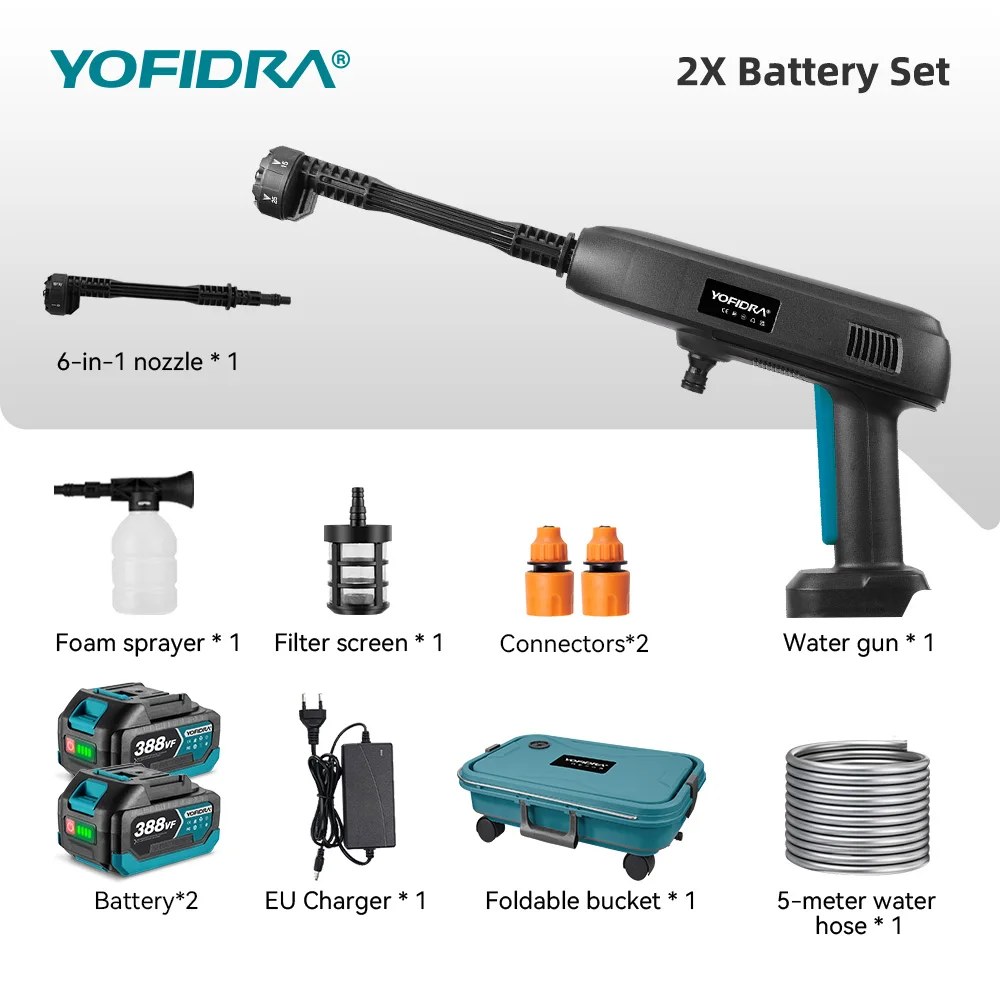 YOFIDRA 6-in-1 akuga survepesur