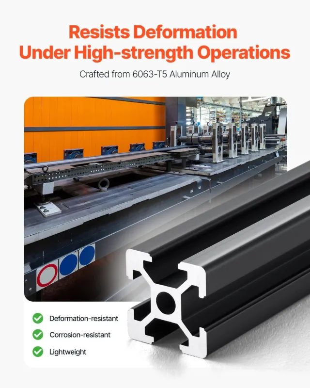 10 tk 1500 mm T-piluga 2020 alumiiniumist ekstrusioonprofiil
