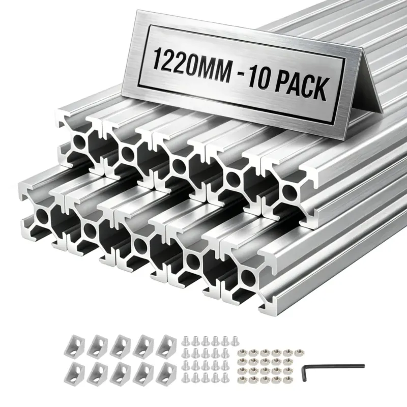 10PCS 2020 alumiiniumist ekstrusioonprofiil