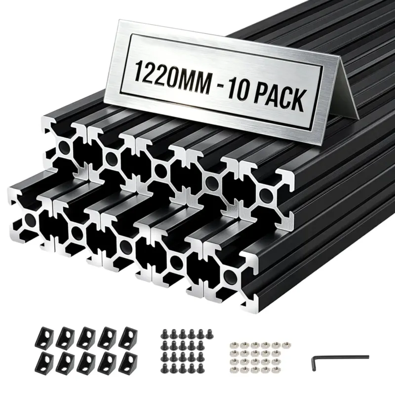 10PCS 2020 alumiiniumist ekstrusioonprofiil