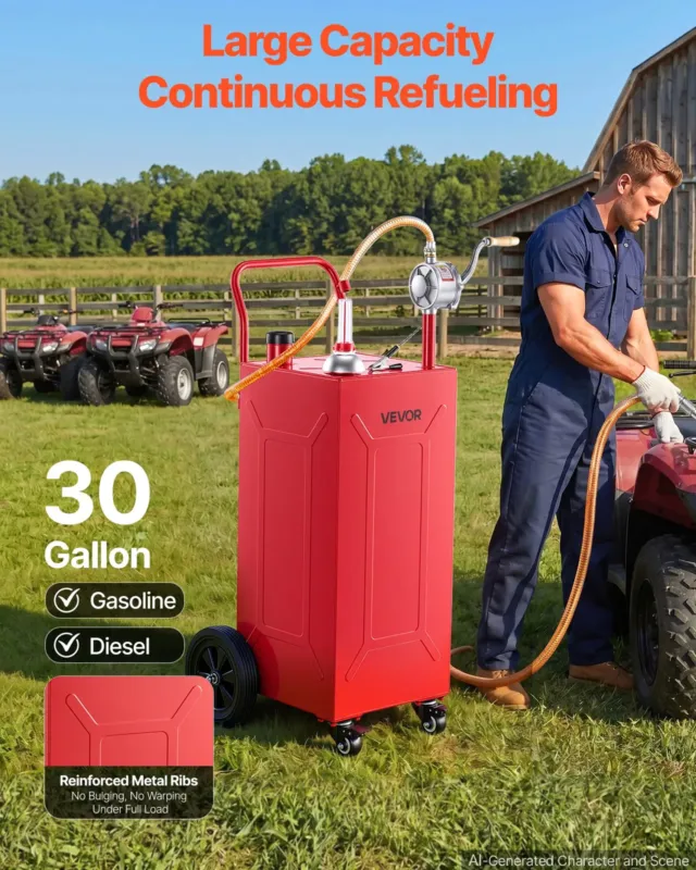113,6L kütuse- ja bensiinikanister