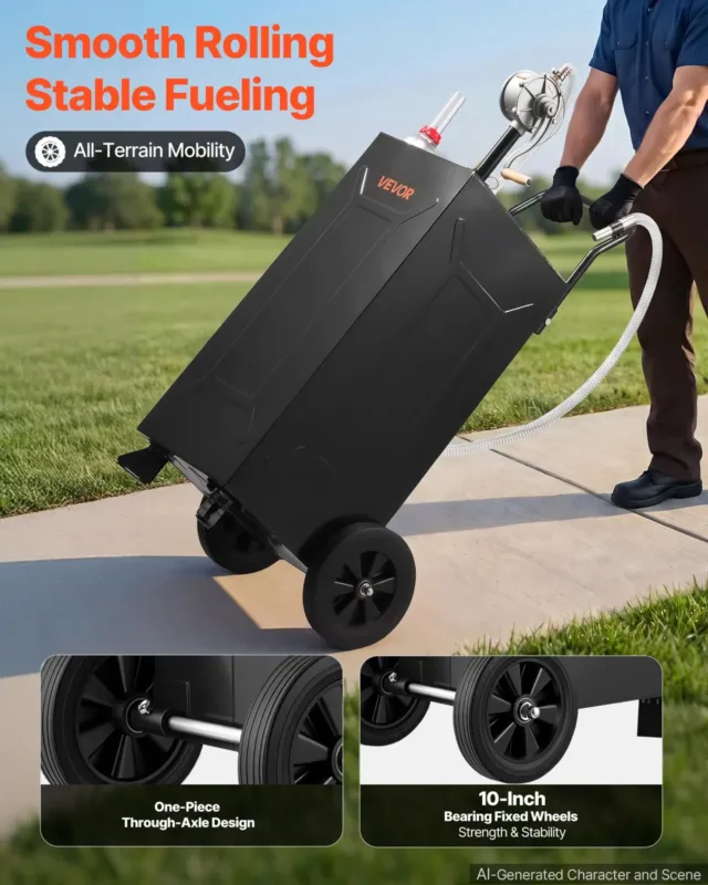 113,6L kütuse- ja bensiinikanister