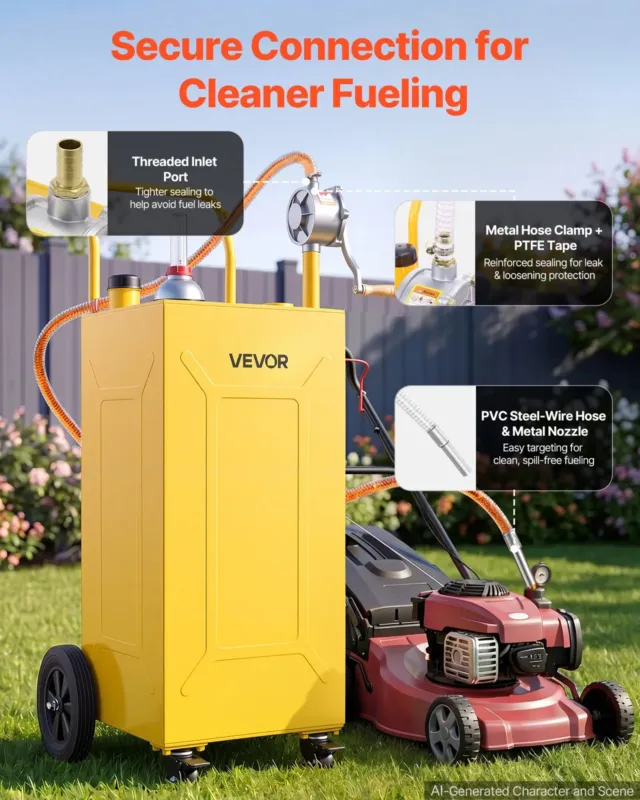 113,6L kütuse- ja bensiinikanister