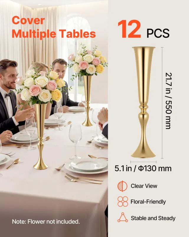 12 tk pulmalillevaas