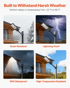 12000W päikeseenergial töötav tänavavalgusti välistingimustes — pilt 6