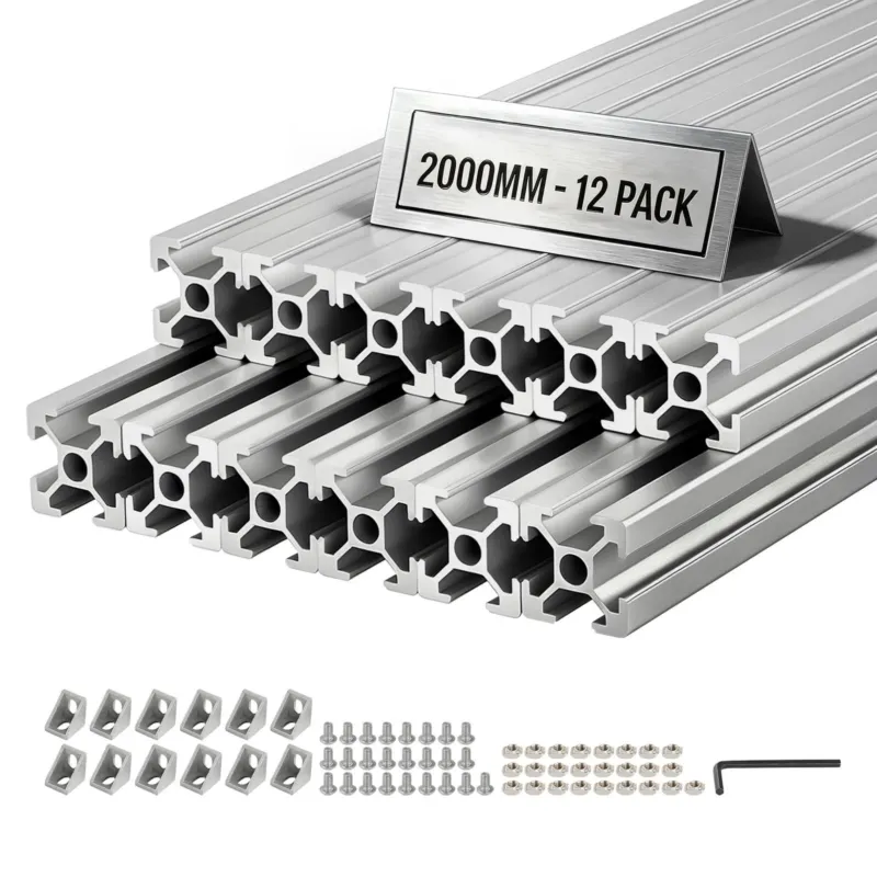 12PCS 2020 alumiiniumist ekstrusioonprofiil