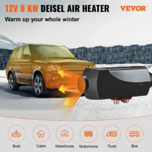 12V 5-8KW Diesel Air Heater with LCD Switch — pilt 2