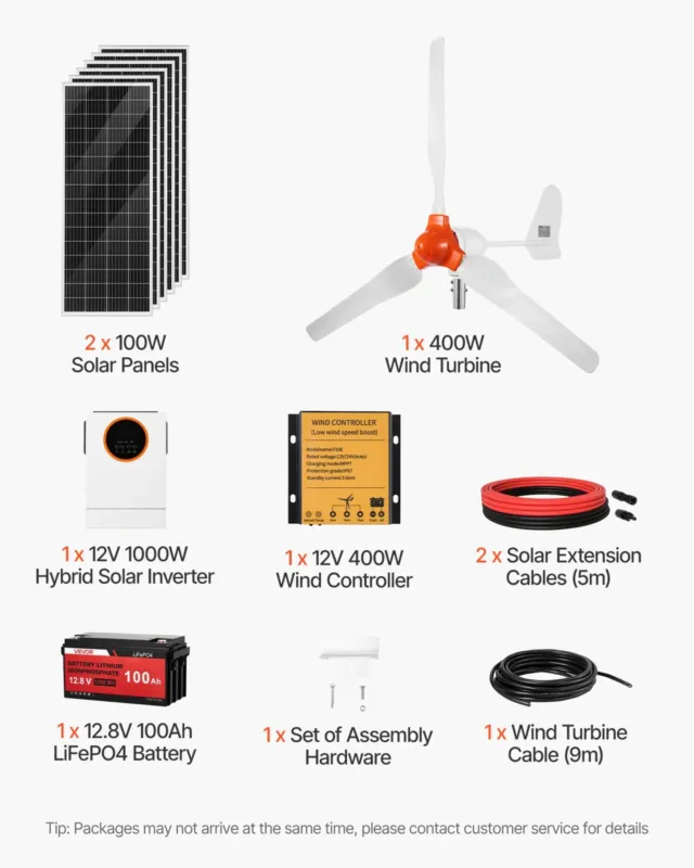 12V 600W päikeseenergiakomplekt