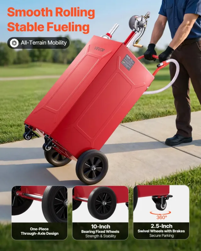 132,5L kütuse- ja bensiinikanister