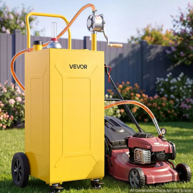 132,5L kütuse- ja bensiinikanister