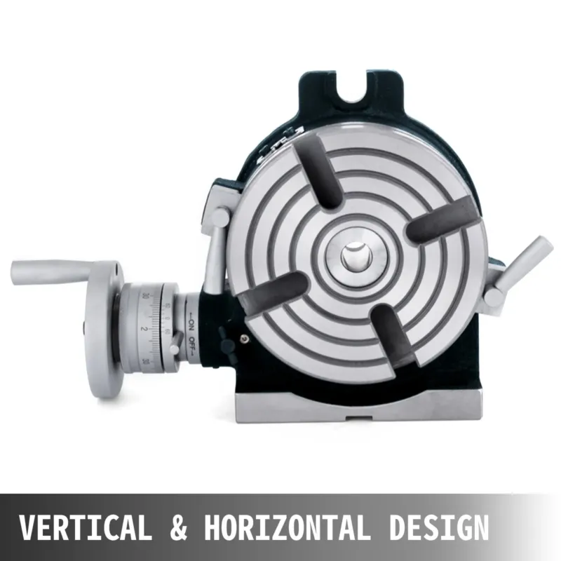 150 mm vertikaalne ja horisontaalne pöördlaud