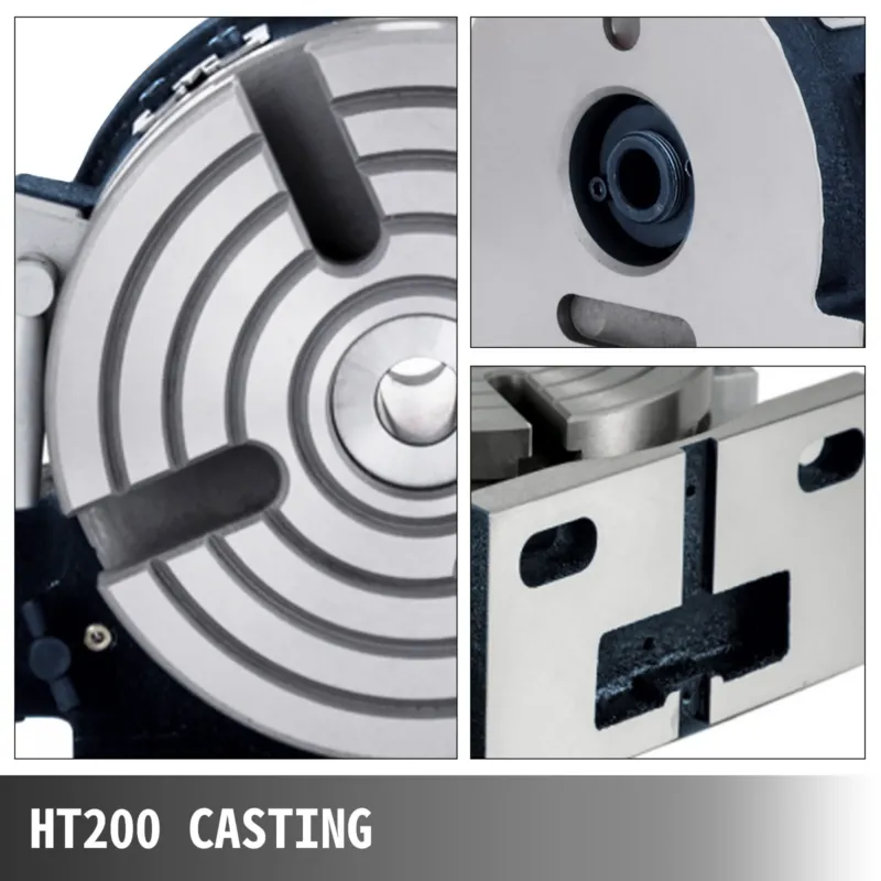 150 mm vertikaalne ja horisontaalne pöördlaud