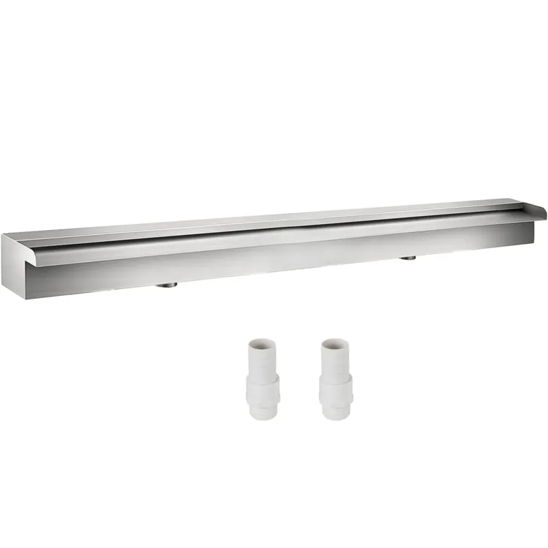 150 x 11,4 x 7,87 cm roostevabast terasest dekoratiivne juga basseini