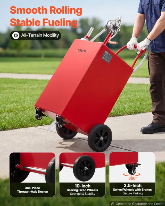 151,4L kütuse- ja bensiinikanister