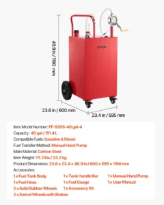151,4L kütuse- ja bensiinikanister — pilt 7