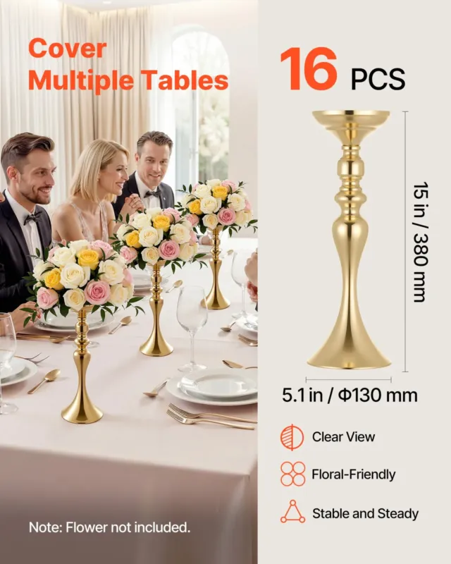 16 tk pulmalillevaas