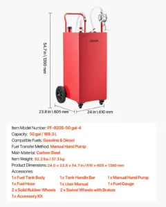 189,3L kütuse- ja bensiinikanister — pilt 7