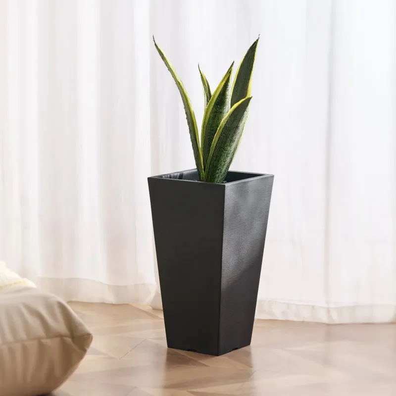 2 kõrge õuelillepoti komplekt 55,9 cm