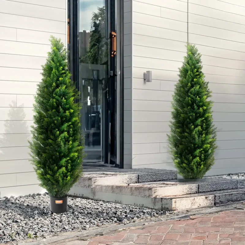 2 tk 152,4 cm kunstpuu seedripuu