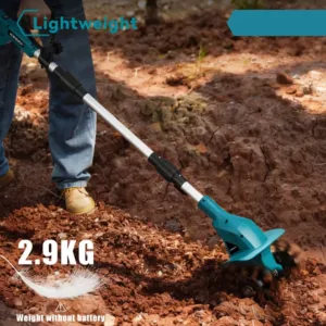 20,3 cm kultivaator, 2 akut 4.5 Ah ja laadija — pilt 2