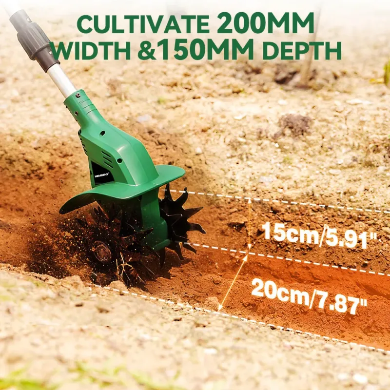 20,3 cm kultivaator, ilma akuta