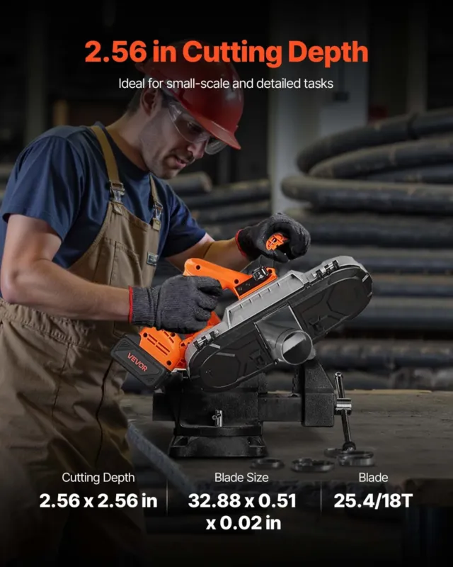 20V kaasaskantav lintsae komplekt, 65 x 65 mm, 360 W