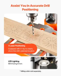 254 mm lauapealne puurpink, 400 W — pilt 5