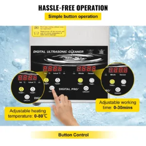 2L täiustatud ultraheli puhasti (100W kütteseade 60W ultraheli) professionaalne, 2 L — pilt 4
