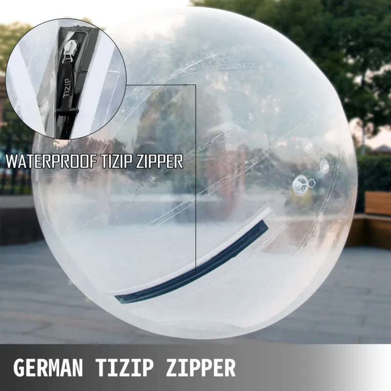 2m vees kõndimispall täispuhutav PVC ujumispall Zorb veekindel