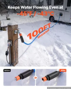 30,5 m soojendusega veevoolik haagissuvilale -43 ℃ külmumisvastane — pilt 2
