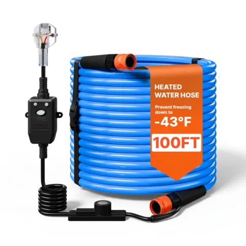 30,5 m soojendusega veevoolik matkaautodele temperatuuril -43 ℃