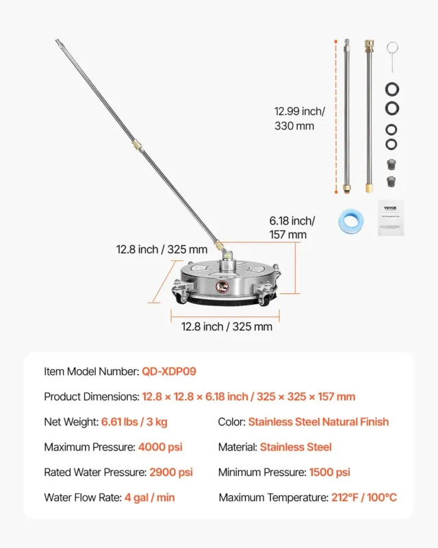 35,6 cm survepesur pinnapuhastile