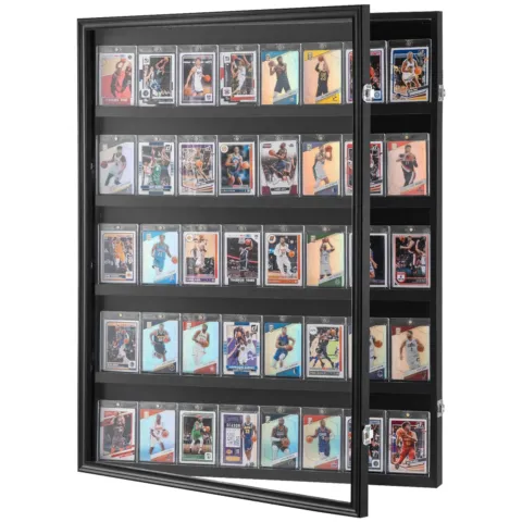 35 astmeline spordikaartide vitriinkapp, 61,7 x 77,5 x 5,3 cm, 617 x 775 x 55 mm