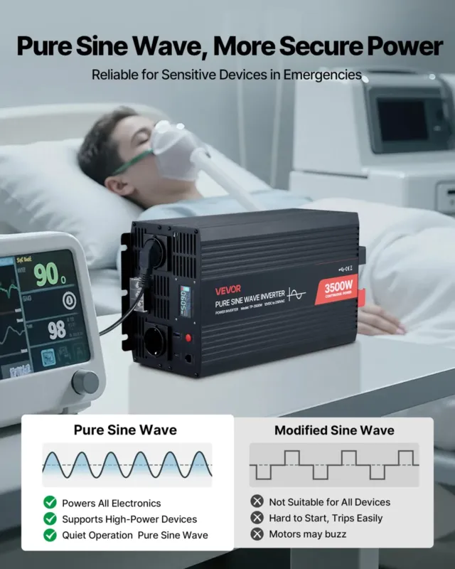 3500W võimsusmuundur