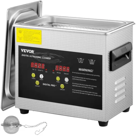 3L täiustatud ultraheli puhasti (200W kütteseade, 3 L, 200 W