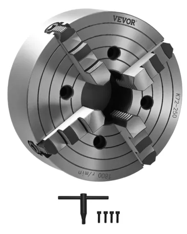 4-lõuaga treipingi padrun, 250 mm, 25,4 cm
