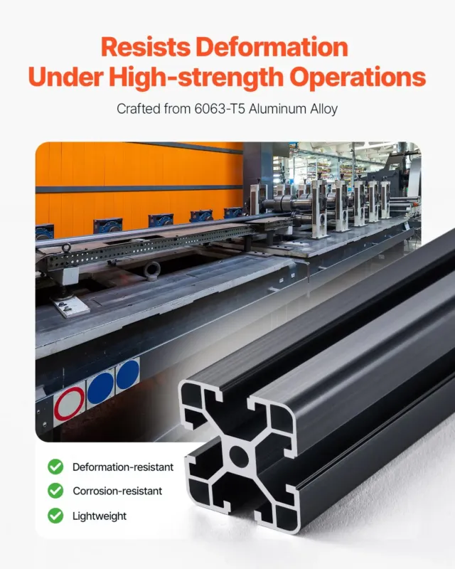 4 tk 1000 mm T-piluga 4040 alumiiniumist ekstrusioonprofiil